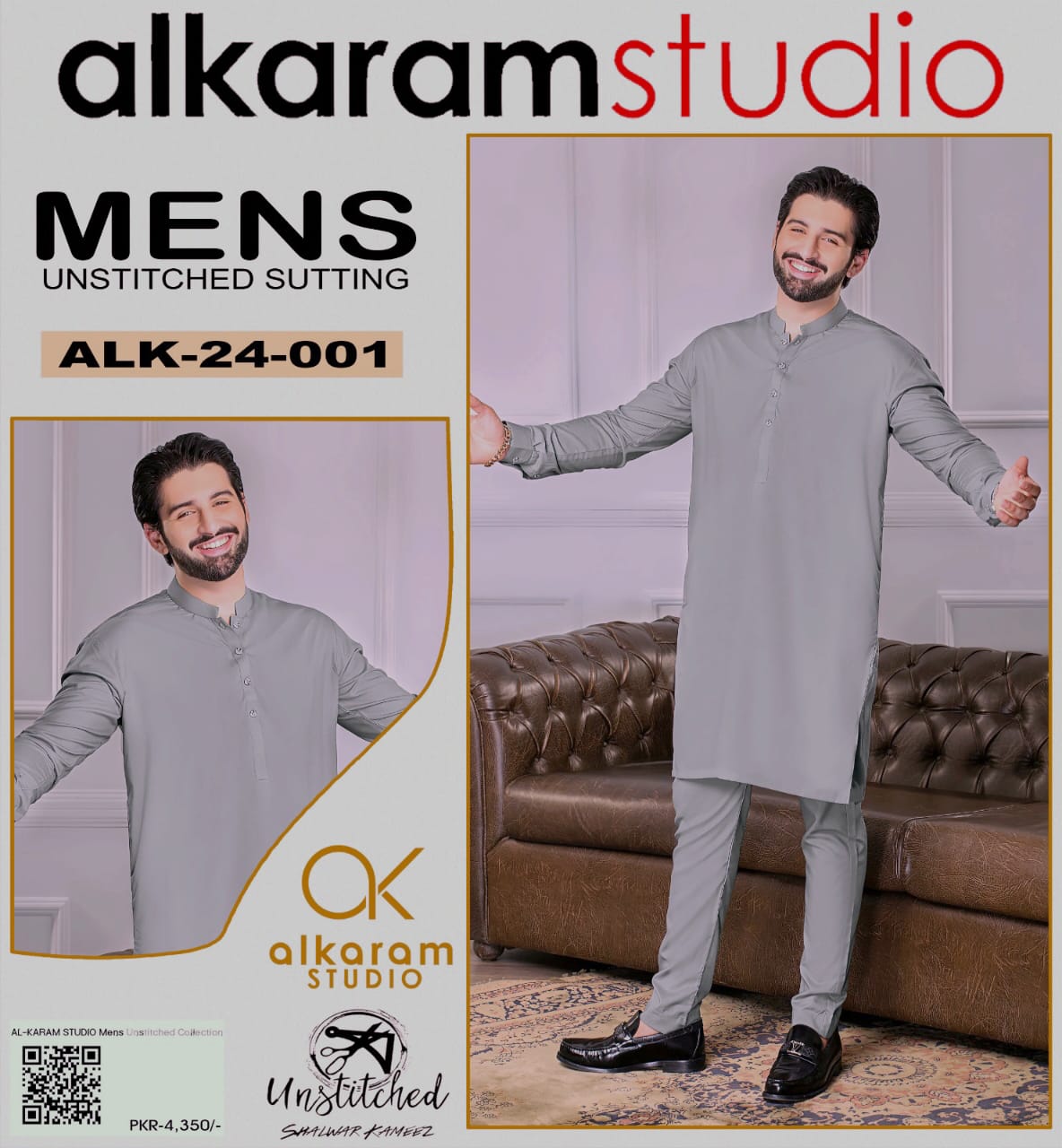 Al Karam Wash & Wear Quality 100% Gurranteed Fabric