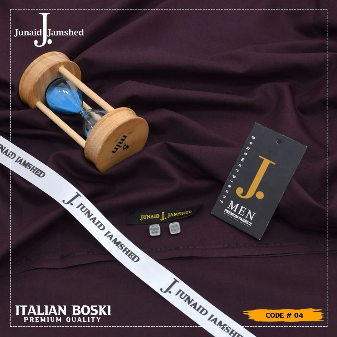 J.Junaid Jamshaed winter wash and Wear premium volume WINE