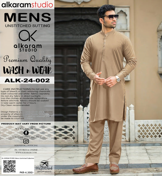 Al Karam Wash & Wear Quality 100% Gurranteed Fabric