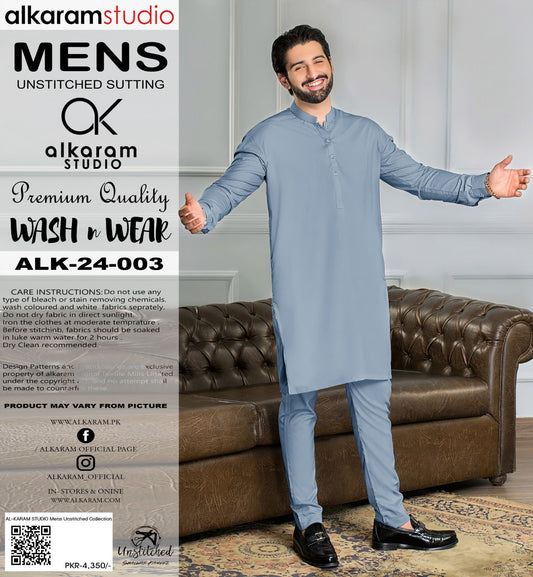 Al Karam Wash & Wear Quality 100% Gurranteed Fabric