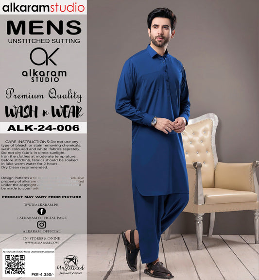 Al Karam Wash & Wear Quality 100% Gurranteed Fabric