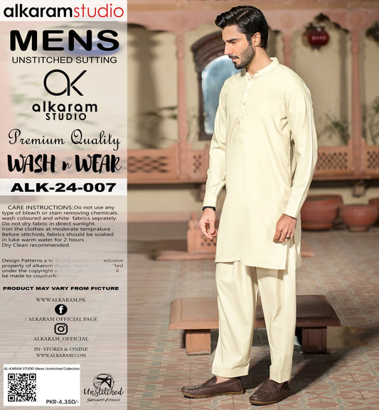 Al Karam Wash & Wear Quality 100% Gurranteed Fabric