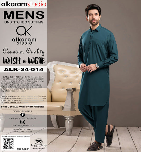 Al Karam Wash & Wear Quality 100% Gurranteed Fabric