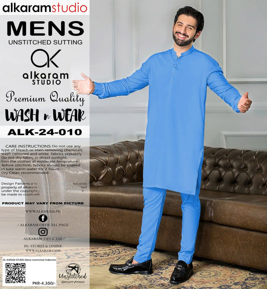 Al Karam Wash & Wear Quality 100% Gurranteed Fabric