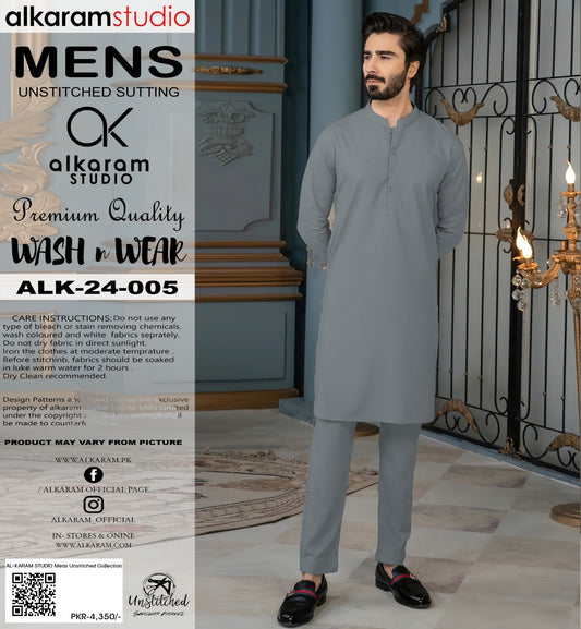 Al Karam Wash & Wear Quality 100% Gurranteed Fabric