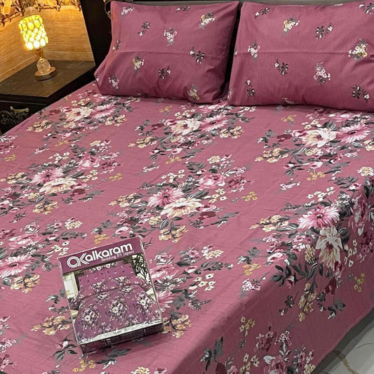 3 Pcs Bedsheet D # 161